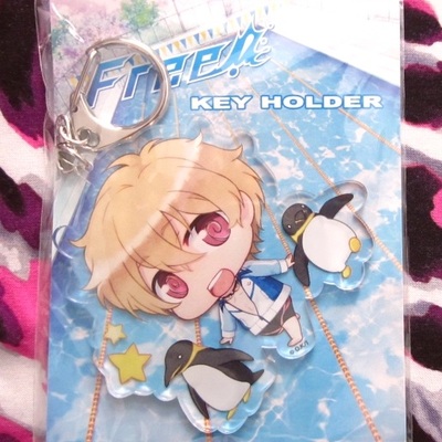 Free! iwatobi swim club - anime - keyholder - tachibana makoto / nanase haruka / matsuoka rin / ryuugazaki rei / hazuki nagisa
