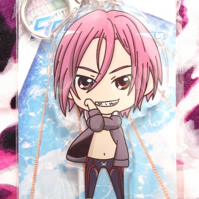 Free! iwatobi swim club - anime - keyholder - tachibana makoto / matsuoka rin 