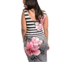 Flower Striped Tank Dress-1