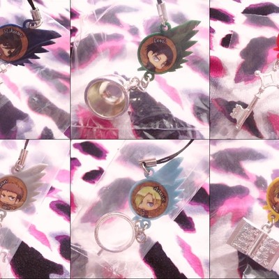 Shingeki no kyojin / attack on titan - silver charm collection - mikasa / levi / eren / jean / annie / armin