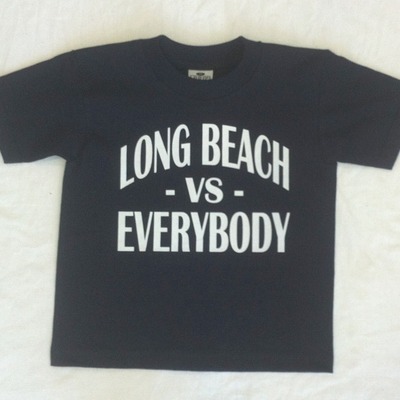 Lb vs everybody tee (kids navy)