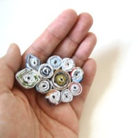 Happy Flower Pin - Eco Friendly - Thumbnail 4