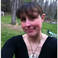 Black Oval Pendant on Black Simple Chain - Thumbnail 1