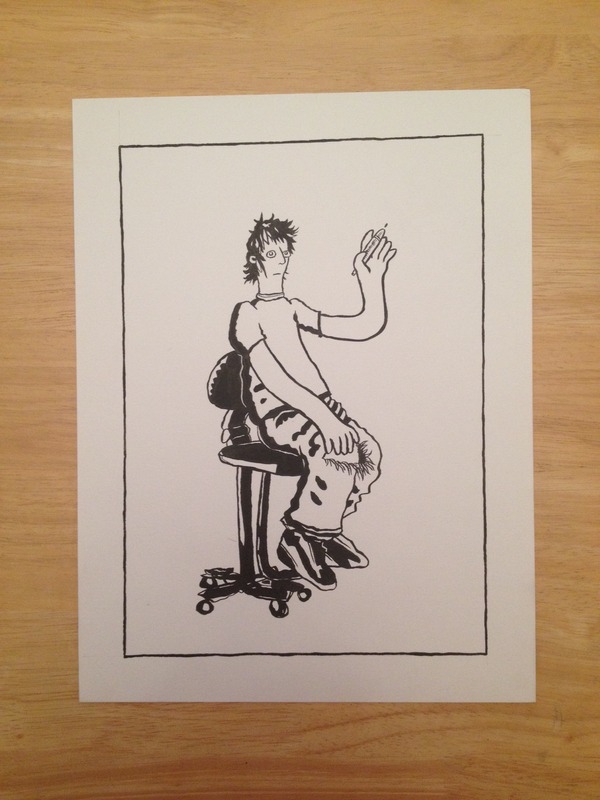 Friendship is Dead Original Drawing