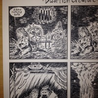 Dwarfish Creature Original Comic Art - Thumbnail 1
