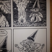 Dwarfish Creature Original Comic Art - Thumbnail 2