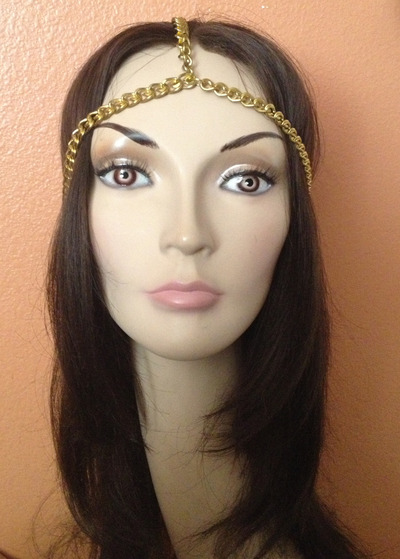 Gold Chain Headpiece