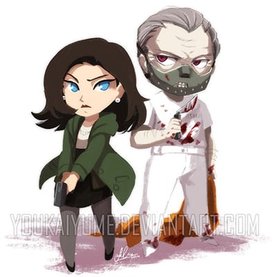 Chibi hannibal & clarice
