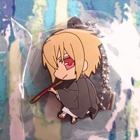 Hakuouki - Rubber Keychain - Harada Sanosuke / Hijikata Toshizo / Yamazaki Susumu / Kazama Chikage / Saito Hajime -  - Thumbnail 1