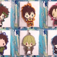 Hakuouki - Rubber Strap - Okita Souji / Nakagura Shinpachi / Toudou Heisuke / Harada Sanosuke / Yamazaki Susumu / Kazama Chikage / Saitou Hajime - Thumbnail 1