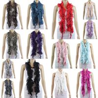 Womens Lace Soft Silk Chiffon Scarf - Thumbnail 1