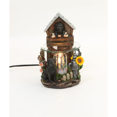 Black labrador oil warmer