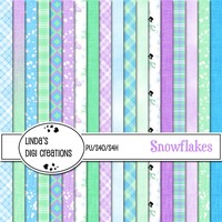 Snowflakes (Digital Scrapbooking Kit) - Thumbnail 1