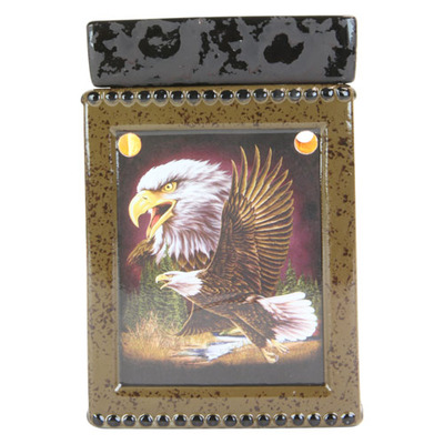Tall eagle design tart warmer
