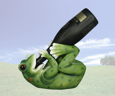Frog Wine Bottle Holder