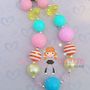 Baby Chunky Necklaces/Bubblegum Beads/Girls Jewelry-1