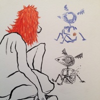 Peepers Original Art (unused cover) - Thumbnail 1