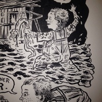 Ricko's Dinner Original Comic Art - Thumbnail 1