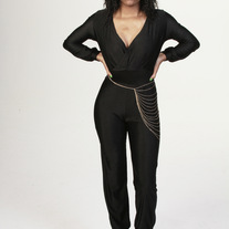 Sexy Black Jumpsuit