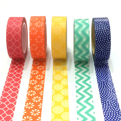 Washi tape: Rainbow set (10m) 