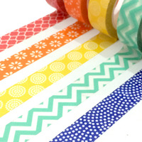 Washi tape: Rainbow set (10m)  - Thumbnail 2