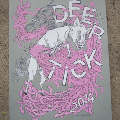 Deer tick spring 2014 tour poster - Thumbnail 4