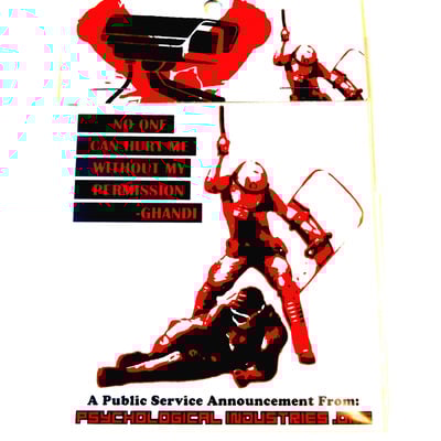 Public service announcment - by psychological industries