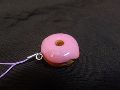 Strawberry Glitter Doughnut