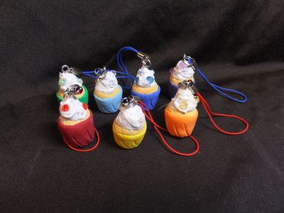 Rainbow Bead Cupcakes