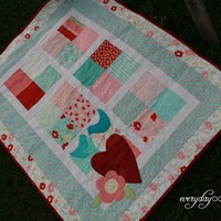 Birdies Baby/Toddler Quilt - Thumbnail 4