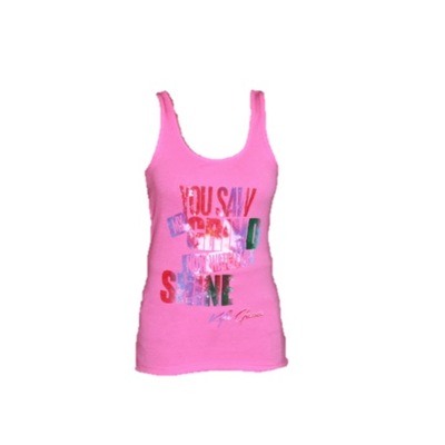 Watch me shine: women's tank