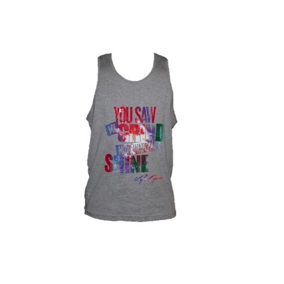 Watch me shine: men's tank
