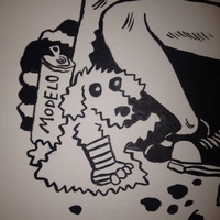 The Saddest Thing in the World Original Drawing - Thumbnail 1