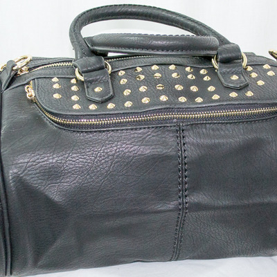 Long boy studded handbag