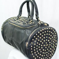 Long boy Studded handbag - Thumbnail 3