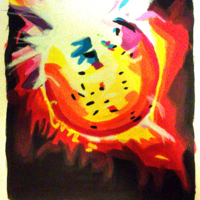 Exploding star. [sold]