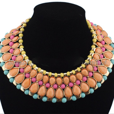 Pastel african necklace