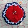4th of July Patriotic Shooting Star Chunky Necklace Set-2