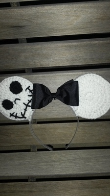 jack skelkington inspired mouse ears