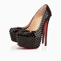 Christian Louboutin Daffodile Spikes 160mm Black - Thumbnail 2