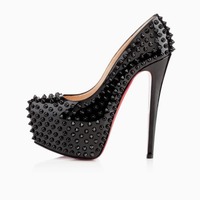 Christian Louboutin Daffodile Spikes 160mm Black - Thumbnail 3