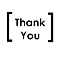 "Thank You" mini-cards - Bold Look - (For Everyone) - Thumbnail 1