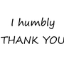"Thank You" mini-cards - I Humbly Thank You - (For Everyone)-1