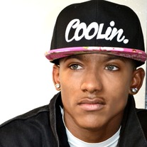 Coolin. Pink Floral Snapback  