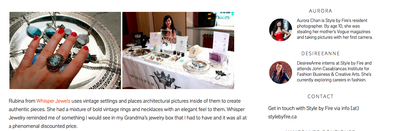 Featured in: Style by Fire