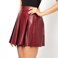 PU Skater Skirt - Thumbnail 3