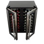 Wine Enthusiast Silent 48 Bottle Double Door Dual Zone Wine Refrigerator (Stainless Steel Trim Door) - Thumbnail 3