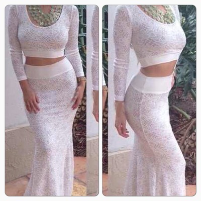 2 piece skirt set