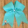 Cheer Bows with Rhinestones-1