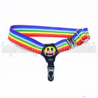 Smiley trap socks garter